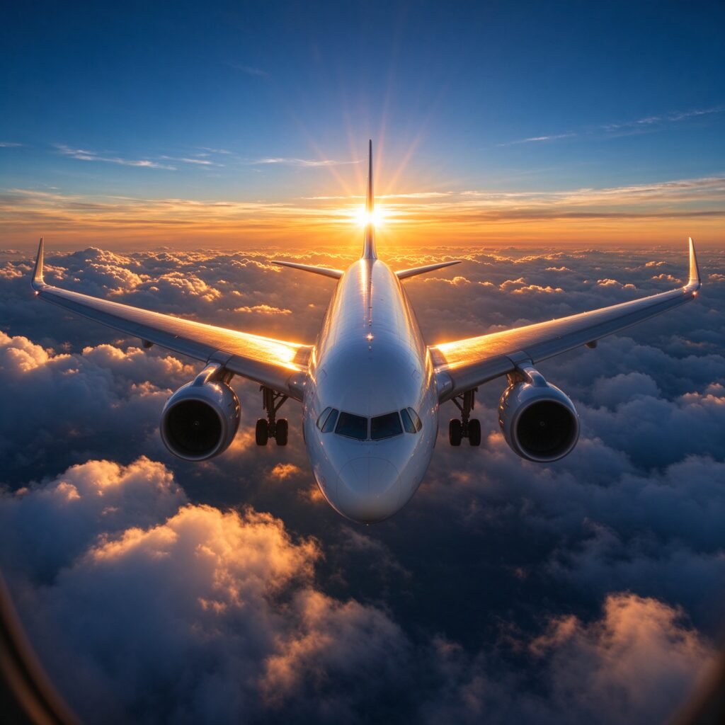 Flying toward your next status